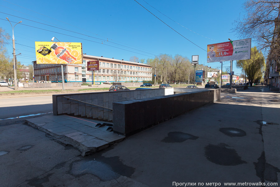 Станция Победа (Самара). Подземный переход второго входа на станцию.