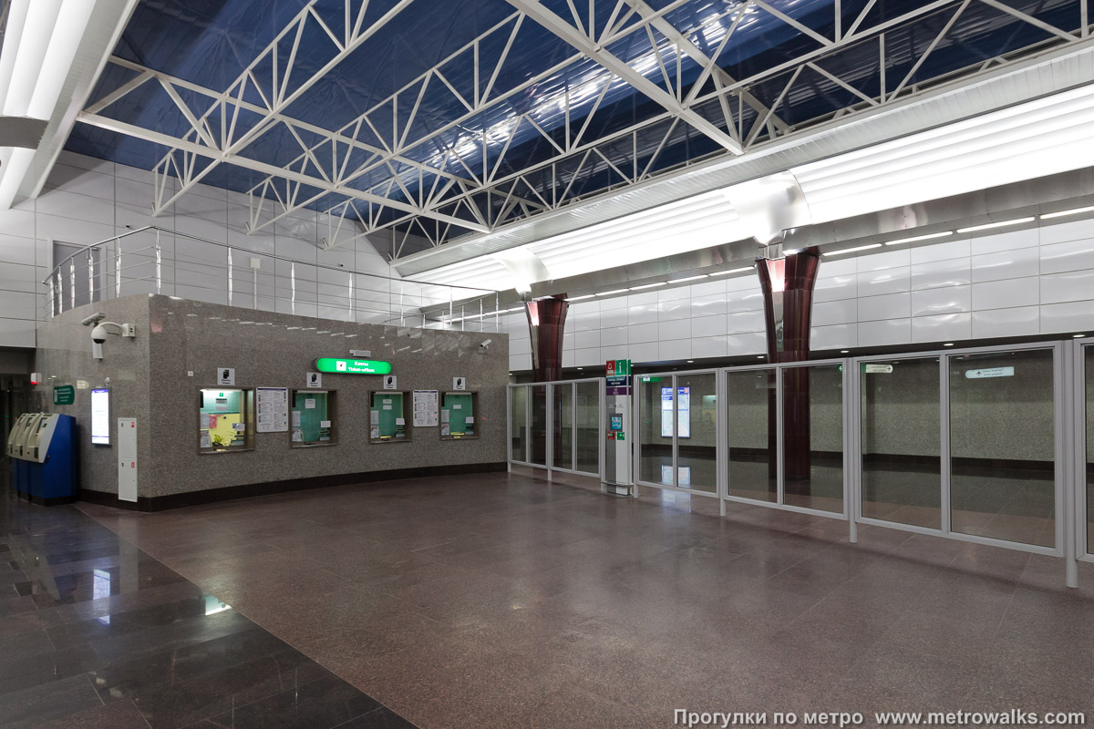 Фотография станции Бухарестская (Фрунзенско-Приморская линия, Санкт-Петербург). Кассы.