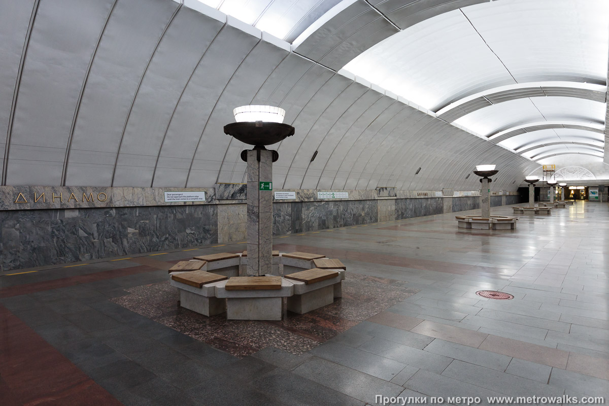 Фотография станции Динамо (Екатеринбург). Вид по диагонали.