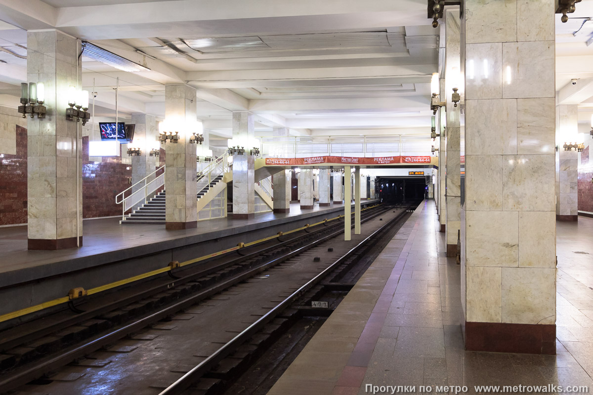 Фотография станции Московская (Сормовско-Мещерская линия, Нижний Новгород). Переход над путями станции.