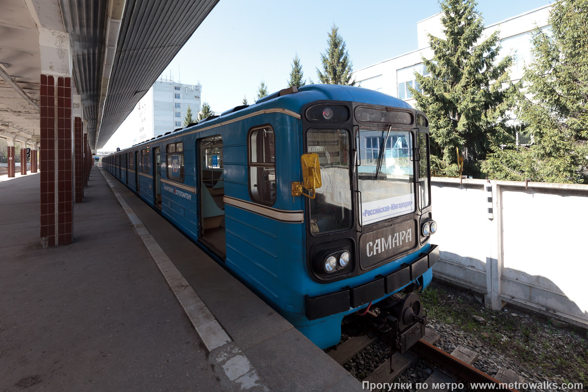 Фотография станции Юнгородок (Самара). Край платформы, общий вид.