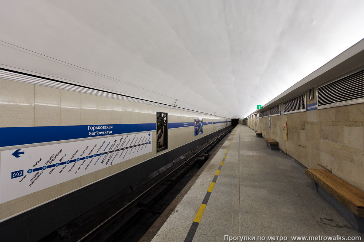 Фото станции метро горьковская в санкт петербурге