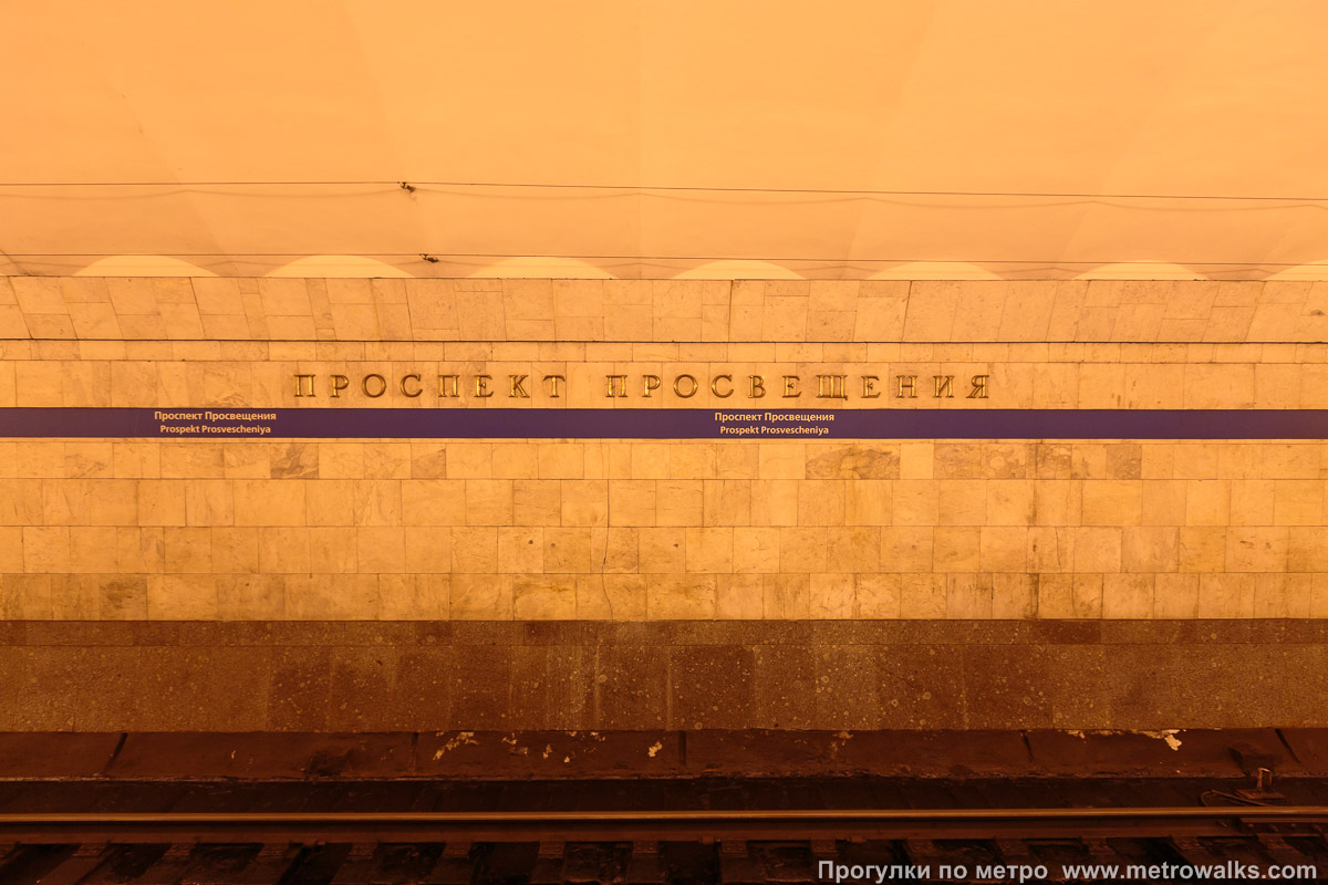Станция метро проспект просвещения